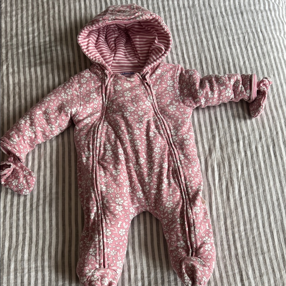 Floral Pink Kids One Piece - baby bunting